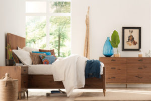 Wood Bedroom Furniture Clean Lines