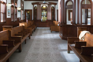 Train Station Tile Photograph